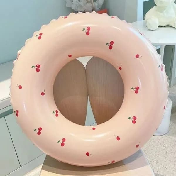 Dmuchany koło do pływania 70cm z wiśniami
