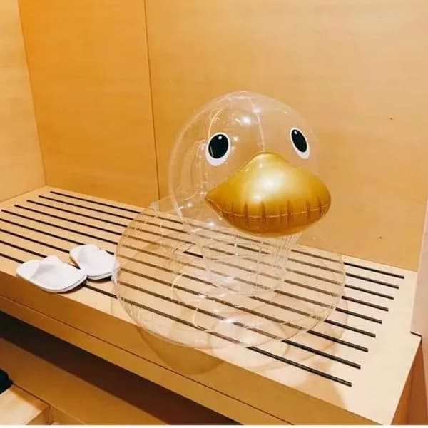 Dmuchana Kaczka do Pływania 70cm