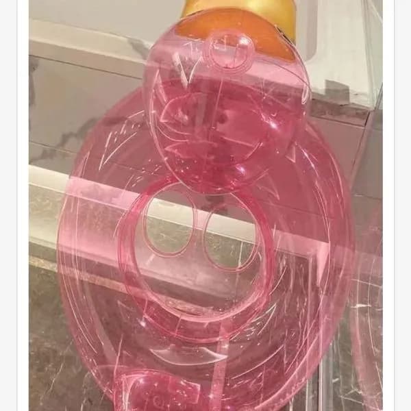 Dmuchane Zabawki do Pływania Różowe 70cm