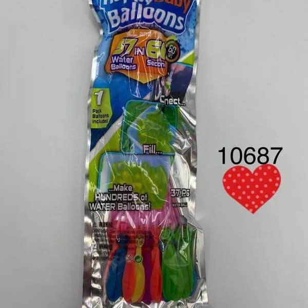 Zestaw 57 szt. balonów wodnych Happy Water Balloons