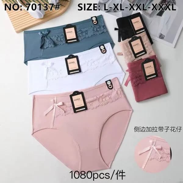 Majtki damskie koronkowe L-XXL-XXXXL NO:70137