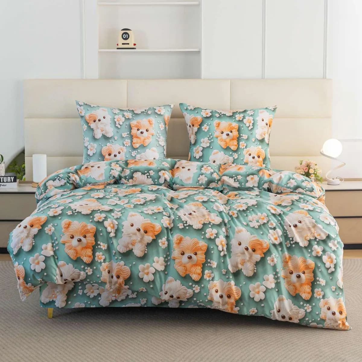 Komplet Pościel 3D Bawełna 160/200