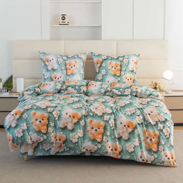 Komplet Pościel 3D Bawełna 160/200