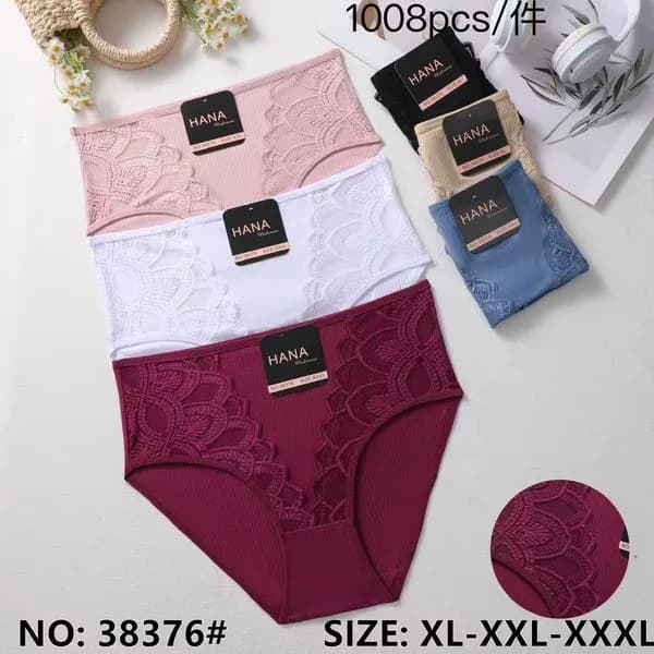 Majtki damskie HANA koronkowe XL-XXL-XXXL 1008szt/24op