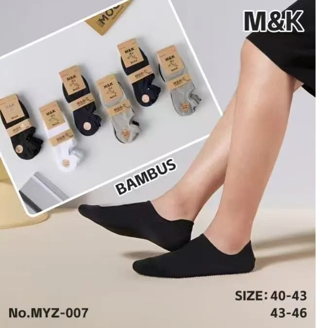 Skarpetki damskie bambusowe M&K, rozmiar 40-43, No.MYZ-007