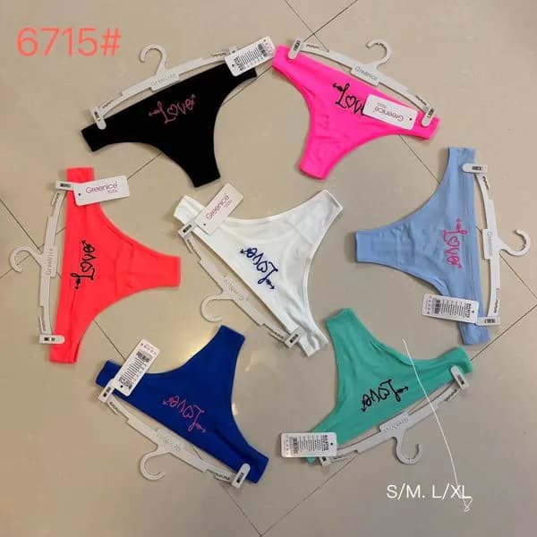 Majtki damskie stringi Lover S/M/L/XL 6 kolorów