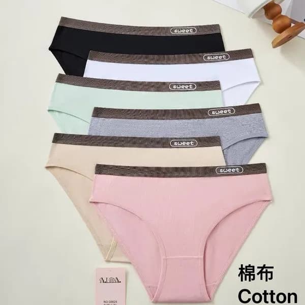 Majtki damskie Sweet Aina NO:G8026 S/M L/XL 5szt