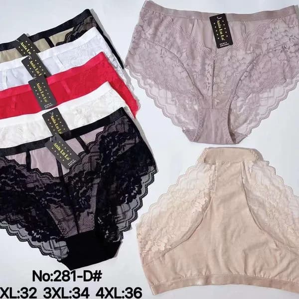 Majtki damskie koronkowe No.281-DF 2XL-4XL SKU:150326-261