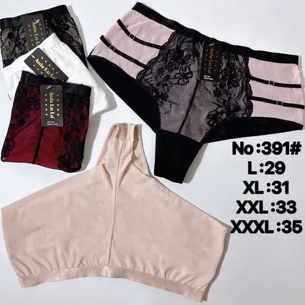 Majtki damskie koronkowe No:391 L:29 XL:31 XXL:33 XXXL:35