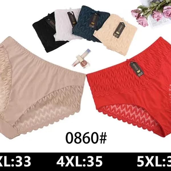 Majtki damskie figi 3XL-5XL, model 0860#