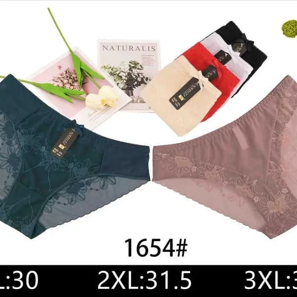 Majtki damskie koronkowe 1654# XL-3XL