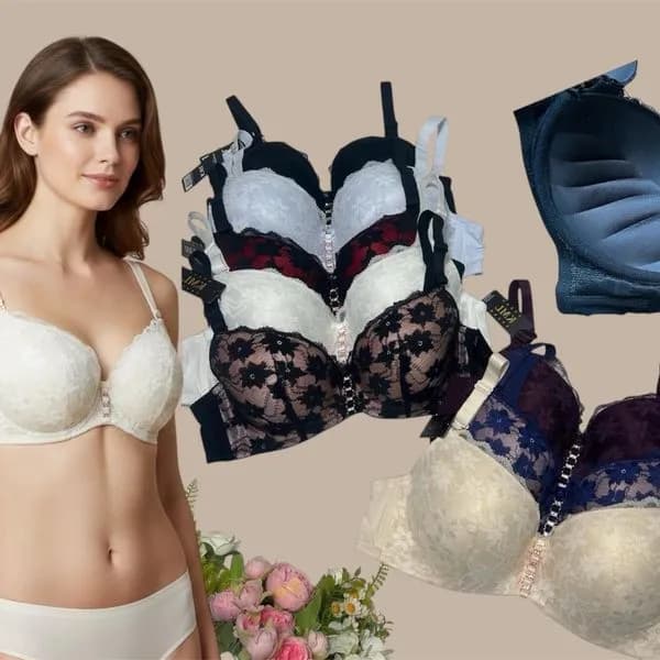 Biustonosz damski push-up koronkowy, SKU 150326-289