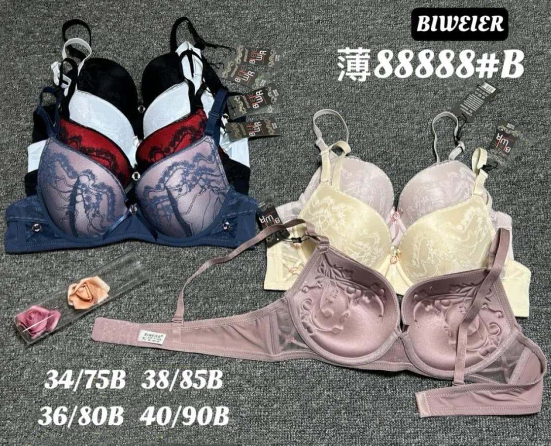Biustonosz damski koronkowy 75B 36/80B 38/85B 40/90B