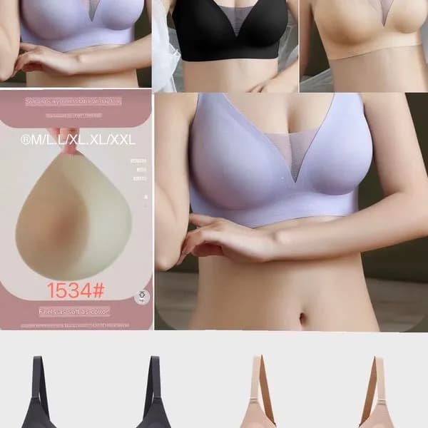 Biustonosz damski bezszwowy M-L-XL-XXL 1534