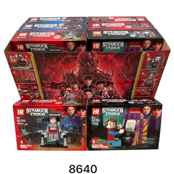 Zabawki Klocki Stranger Things