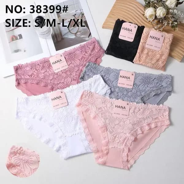 Majtki damskie HANA S/M-L/XL koronkowe 6 kolorów