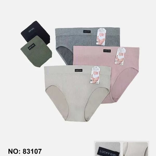 Majtki damskie bezszwowe XL 3XL Ouno No:83107