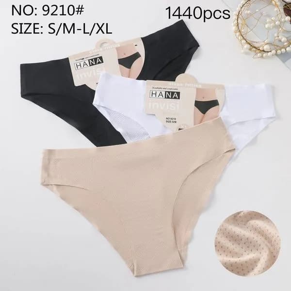 Hana Invisi Majtki damskie S/M-L/XL beżowe/czarne/białe