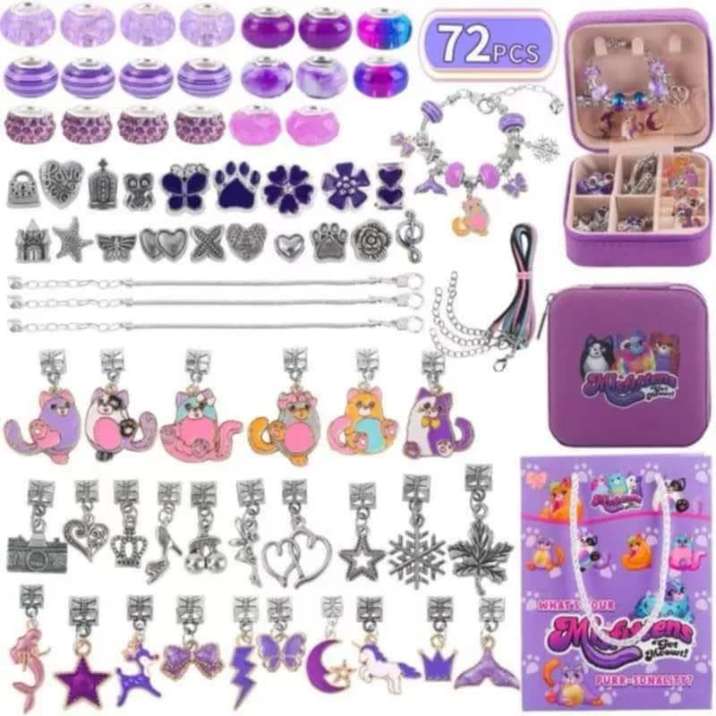 Biżuterii dla Dzieci 72PCS