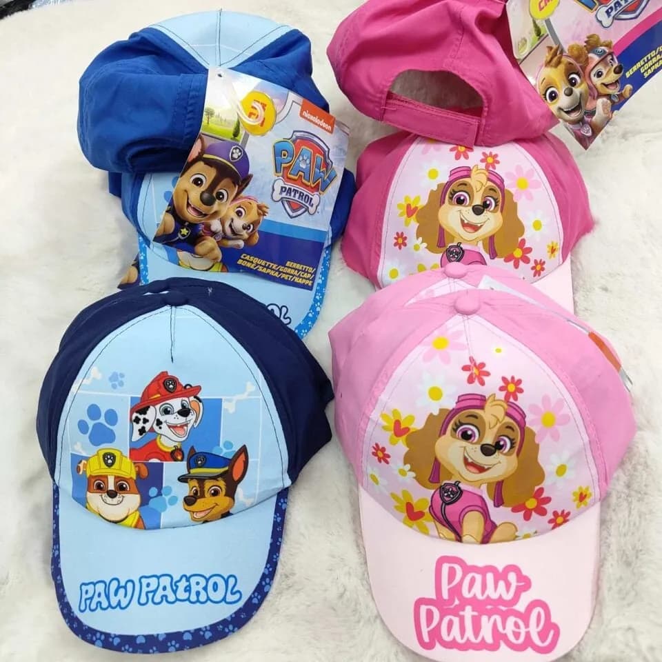 Czapka z daszkiem Paw Patrol dla Dzieci 50/54cm mix kolorów
