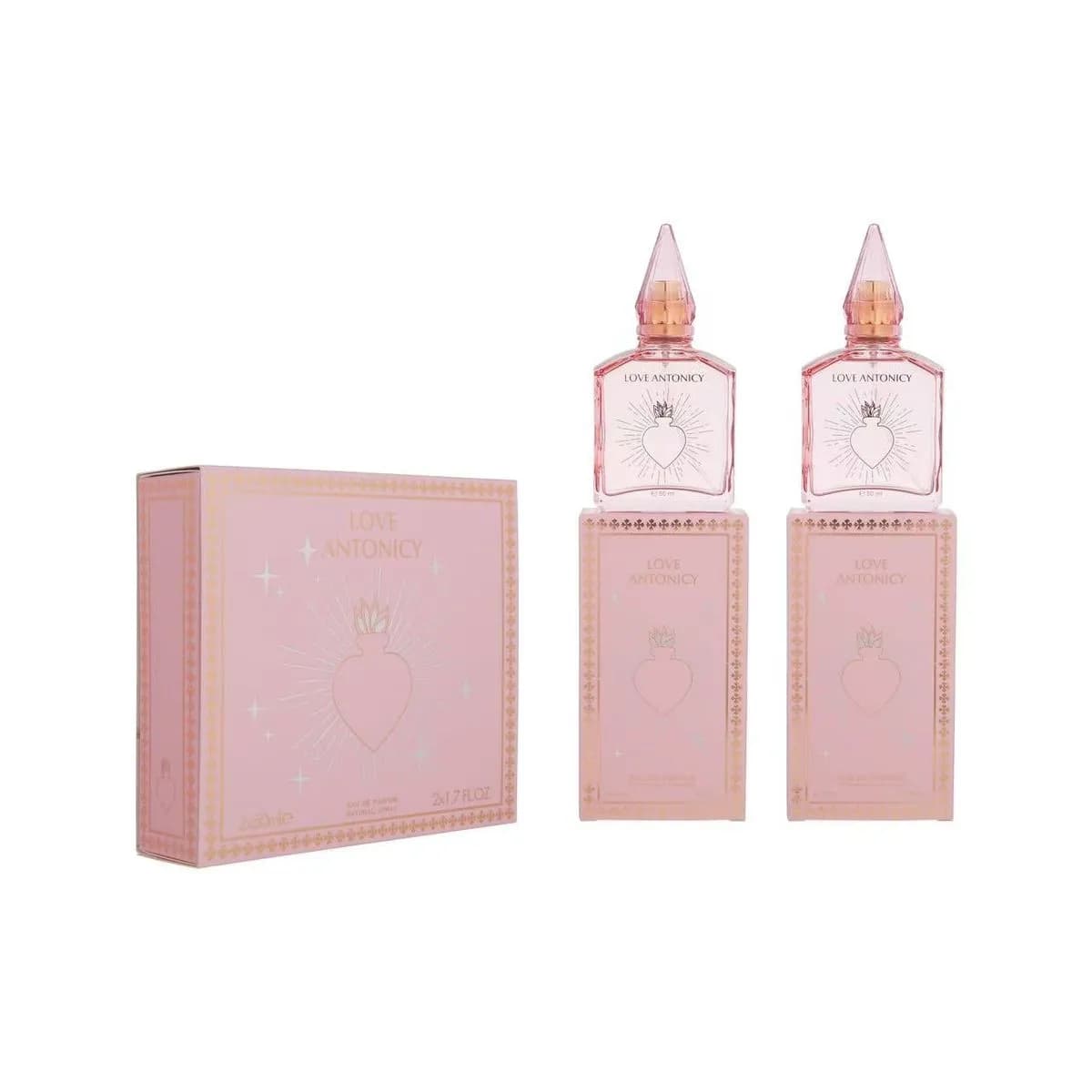 Zestaw Perfume Love Antonicy 2x50ml Różowy Eau de Parfum