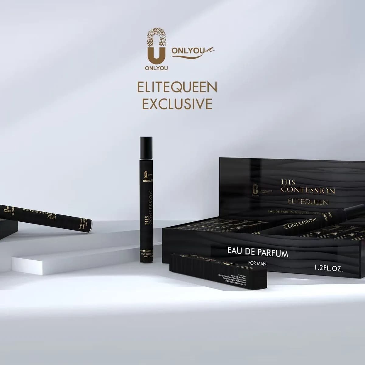 Lattafa His Confession 35ml - Męska Woda Perfumowana Onlyou 24szt