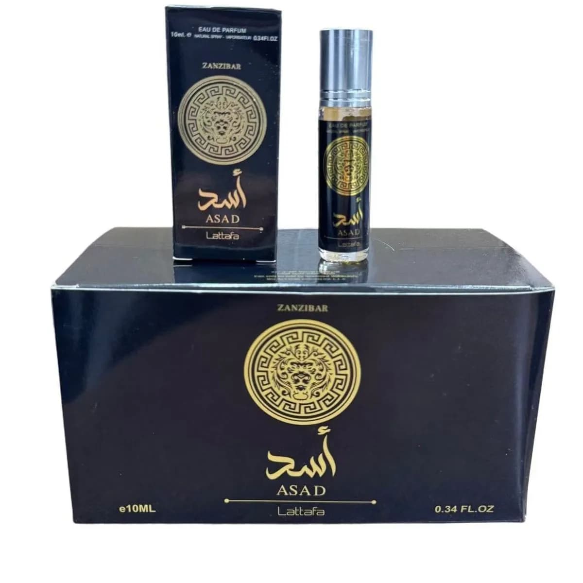 Perfumy Arabskie ASAD Zanzibar Lattafa 10ml EDP Spray - 24 szt.