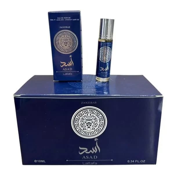 Perfumy Arabskie ASAD Zanzibar Lattafa 10ml - Woda Perfumowana