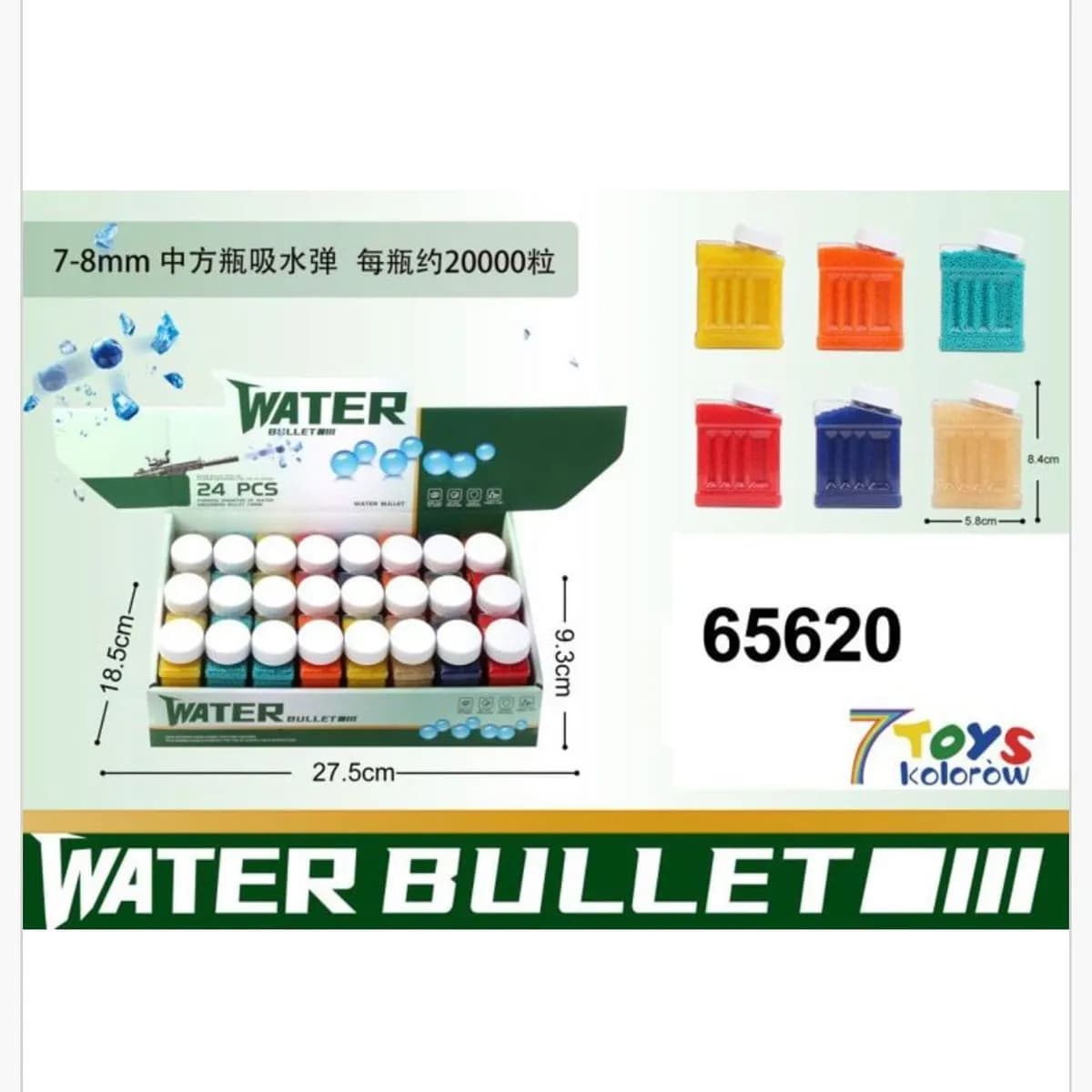Kulki Żelowe Wodne Pistolety