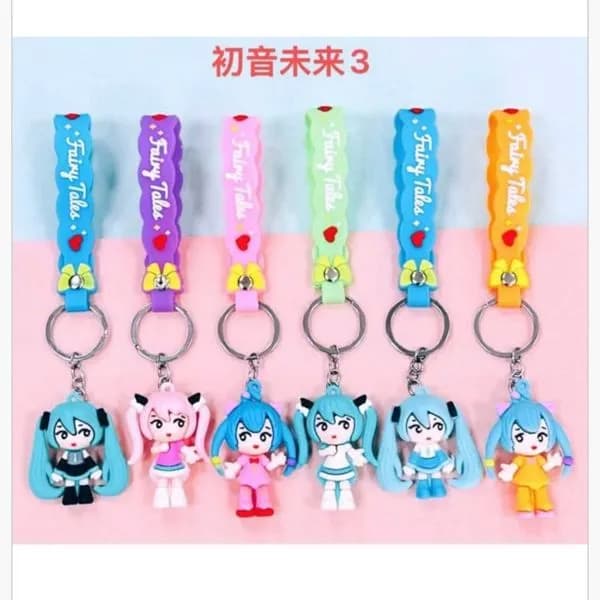 Brelok figurka anime Fairy Tail mix kolorów 24szt