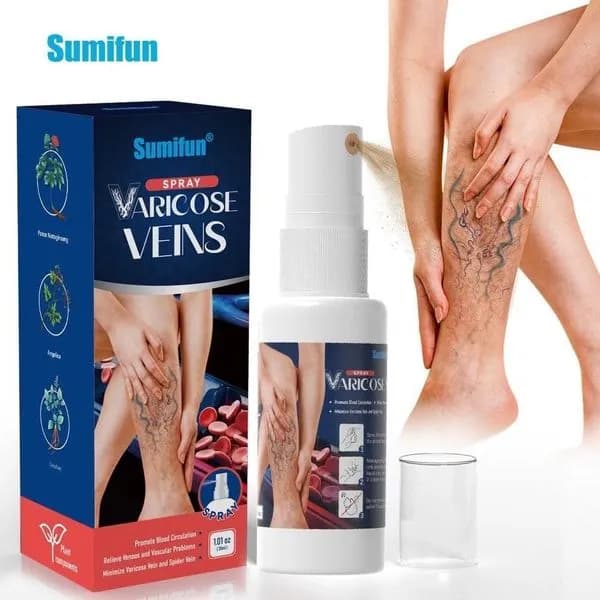 Sumifun Varicose Veins Spray na żylaki 30ml, 12 szt
