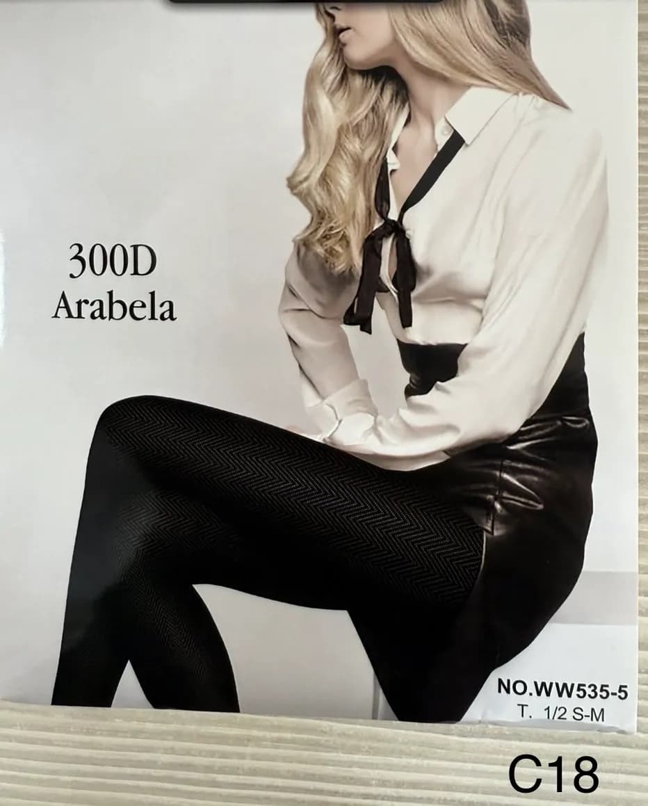 Rajstopy damskie Arabela 300D 1/2-S M NO.WW535-5