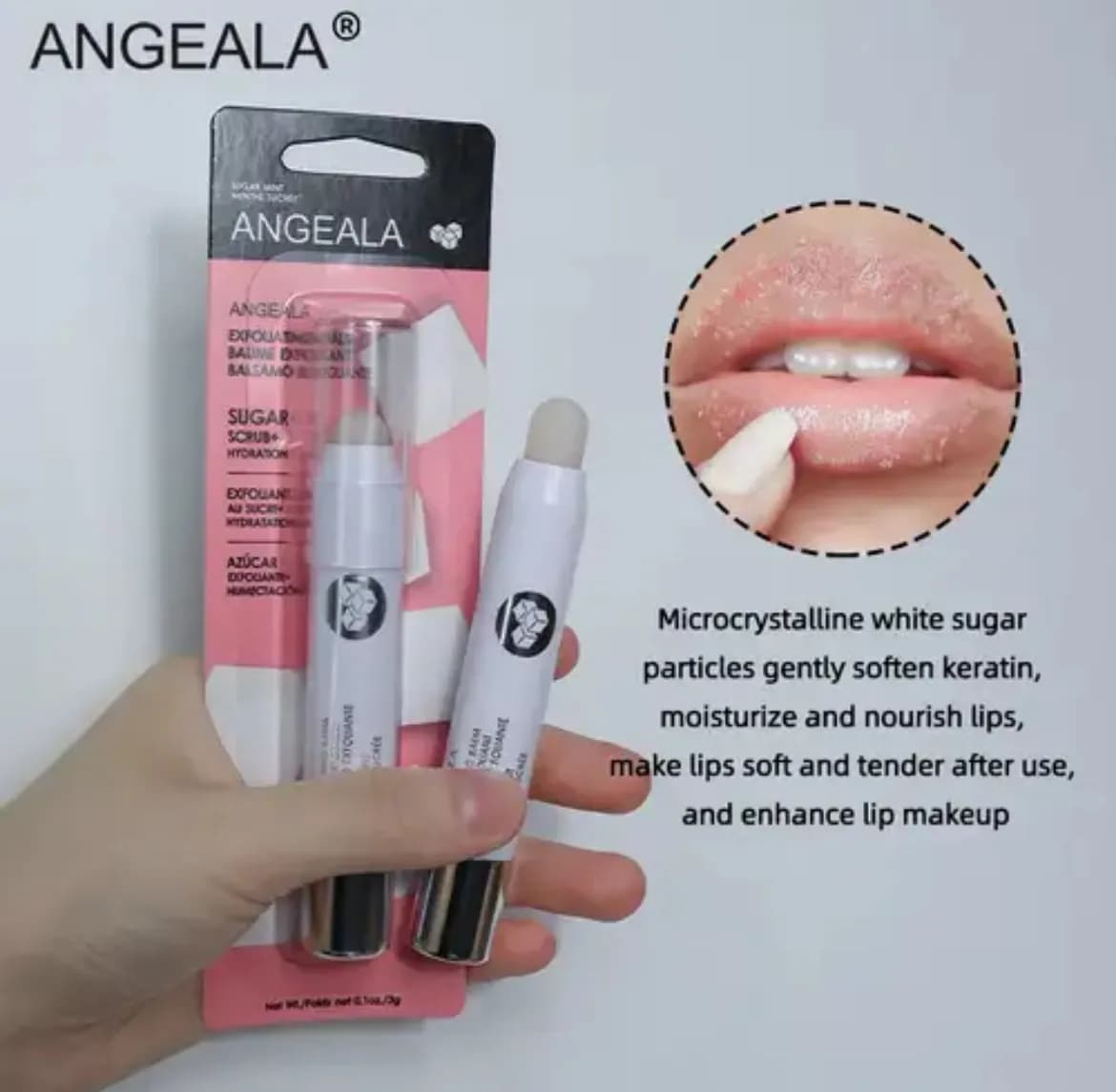 Cukrowy Peeling do Ust