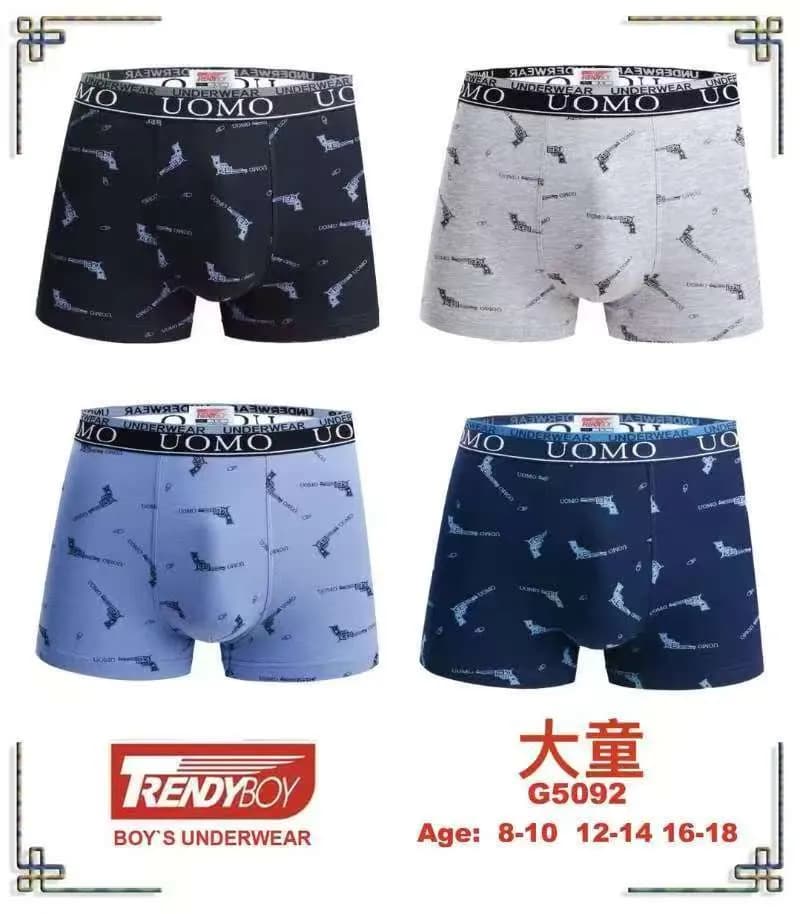 Bokserki męskie Trendy Boy UOMO 4 szt G5092