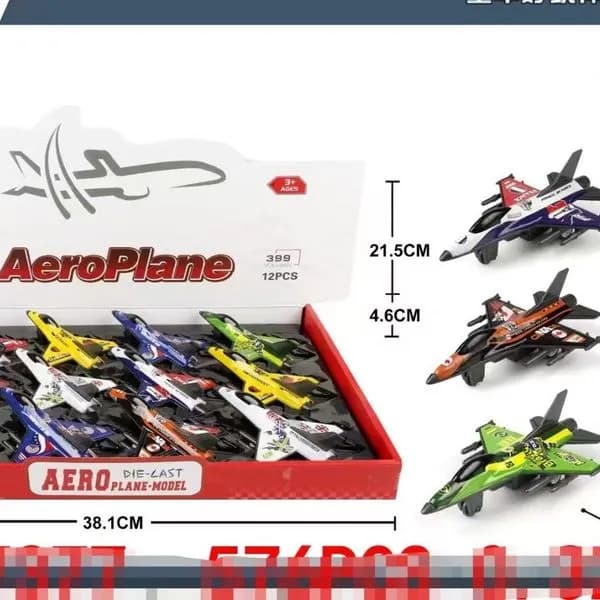 Zabawki Aero Plane Metal