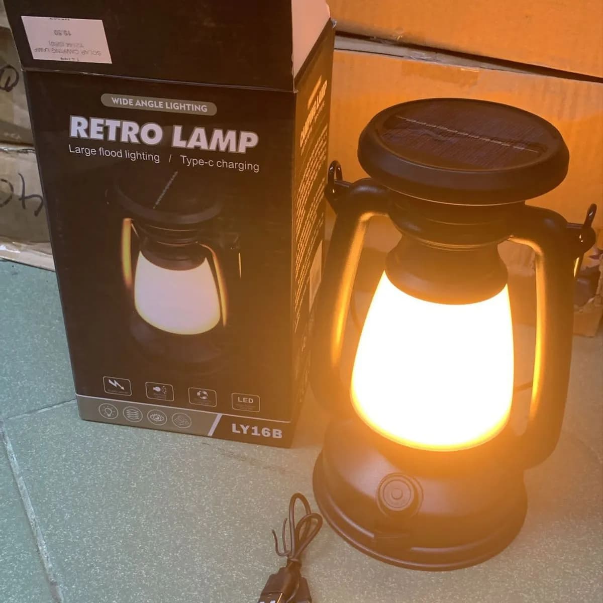 Lampki Retro