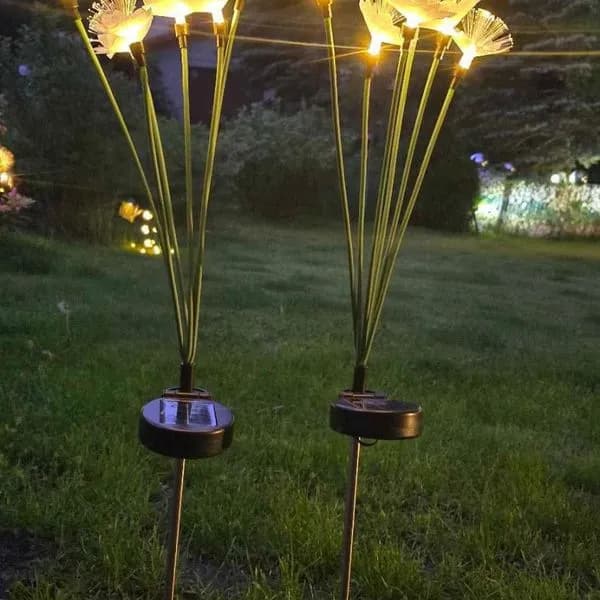 Lampki Dekoracja Ogrody 2PCS