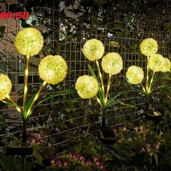 Lampki Dekoracja Ogrody 2PCS