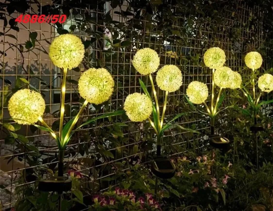 Lampki Dekoracja Ogrody 2PCS