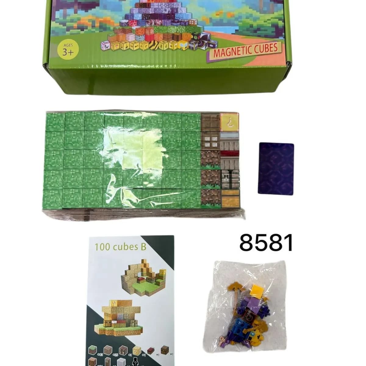 Klocki Magnetyczne Magnetic Block 100B