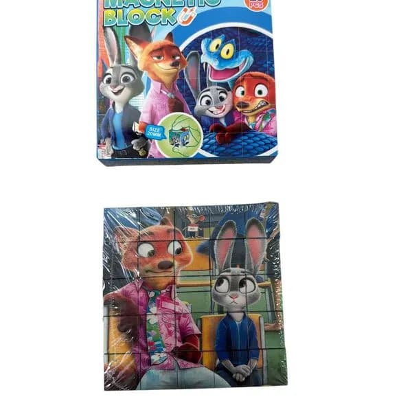 Klocki Magnetyczne Zootopia 25PCS