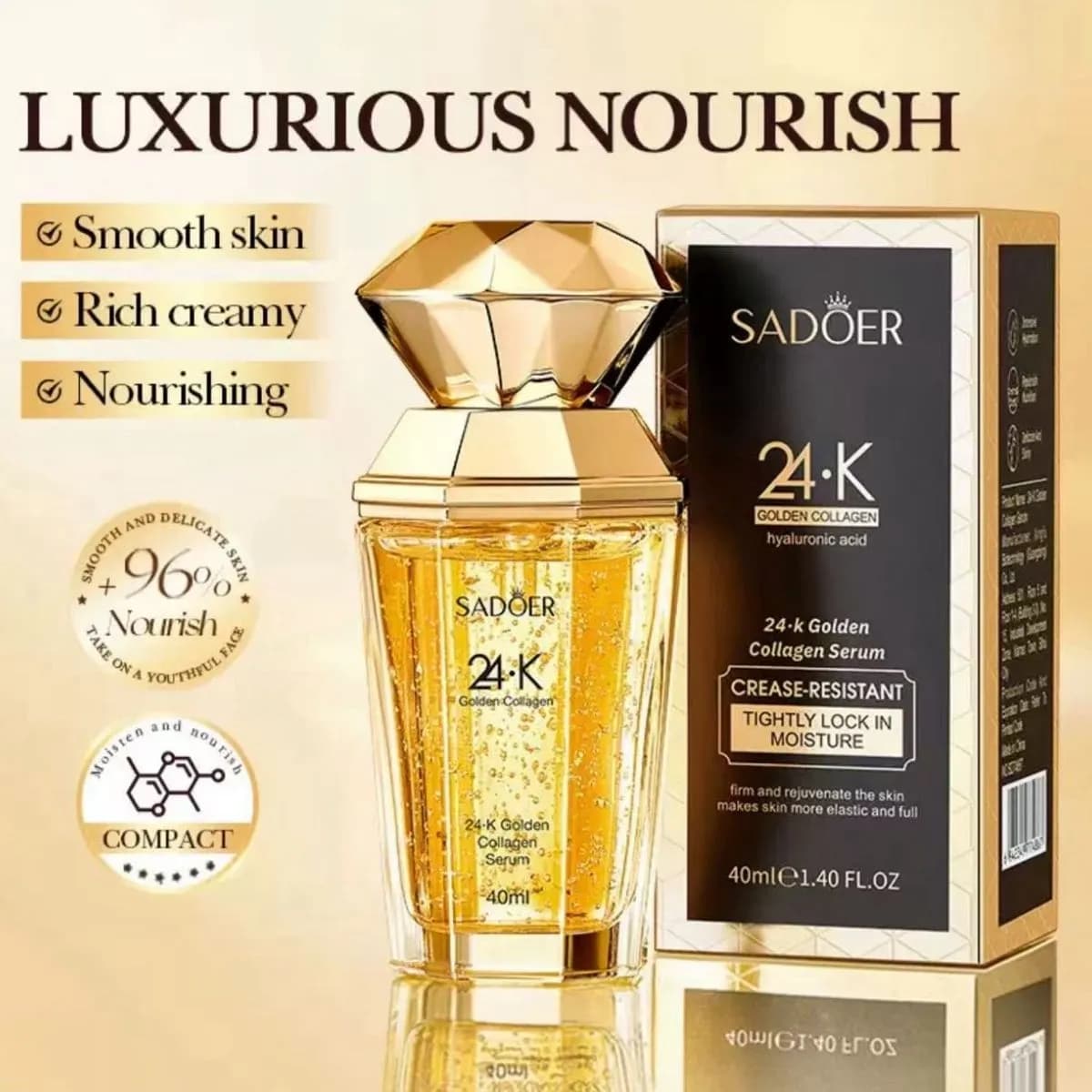SADOER 24K Golden Collagen Serum