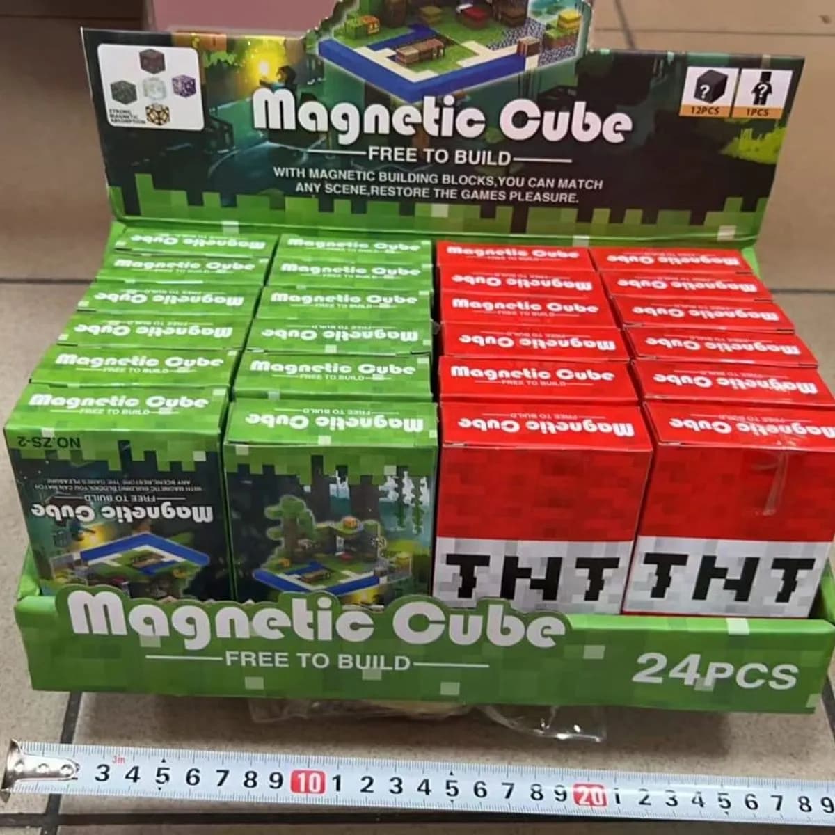 Zabawki Klocki Magnetic Cube
