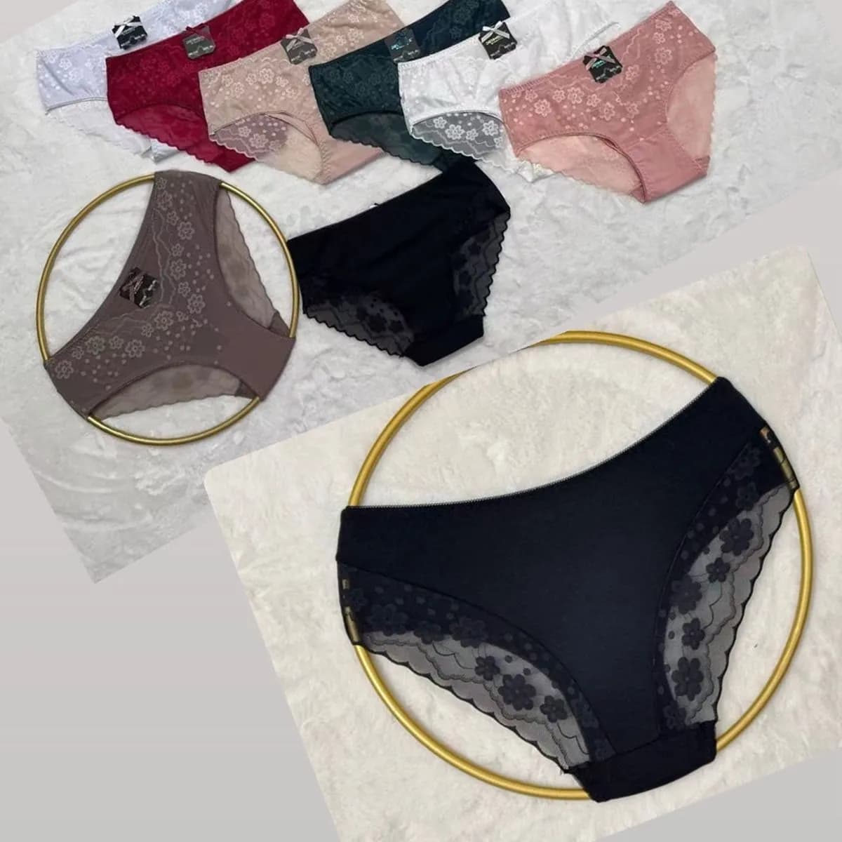 Majtki damskie M-L-XL 125 szt mix kolorów