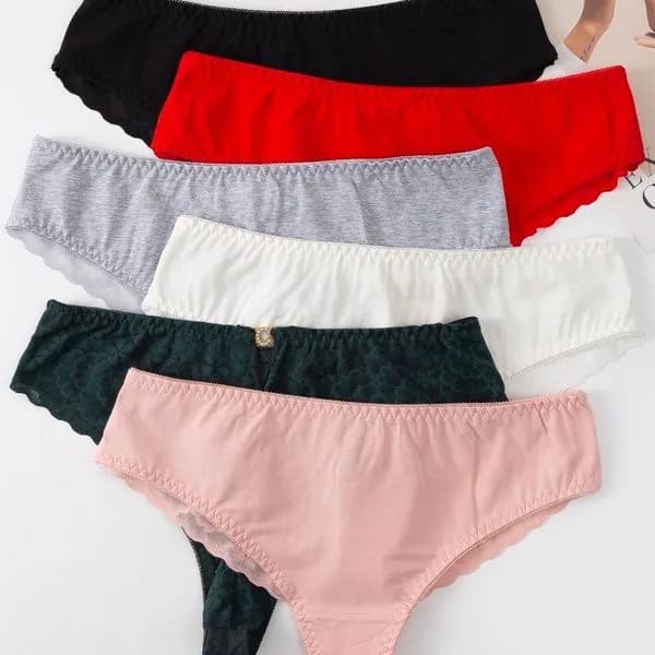 Majtki damskie Finella 6 szt. S/M/L SKU 160326-88