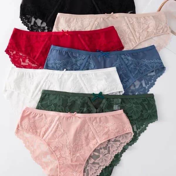 Majtki damskie Finella koronkowe S/M/L/XL 8 szt