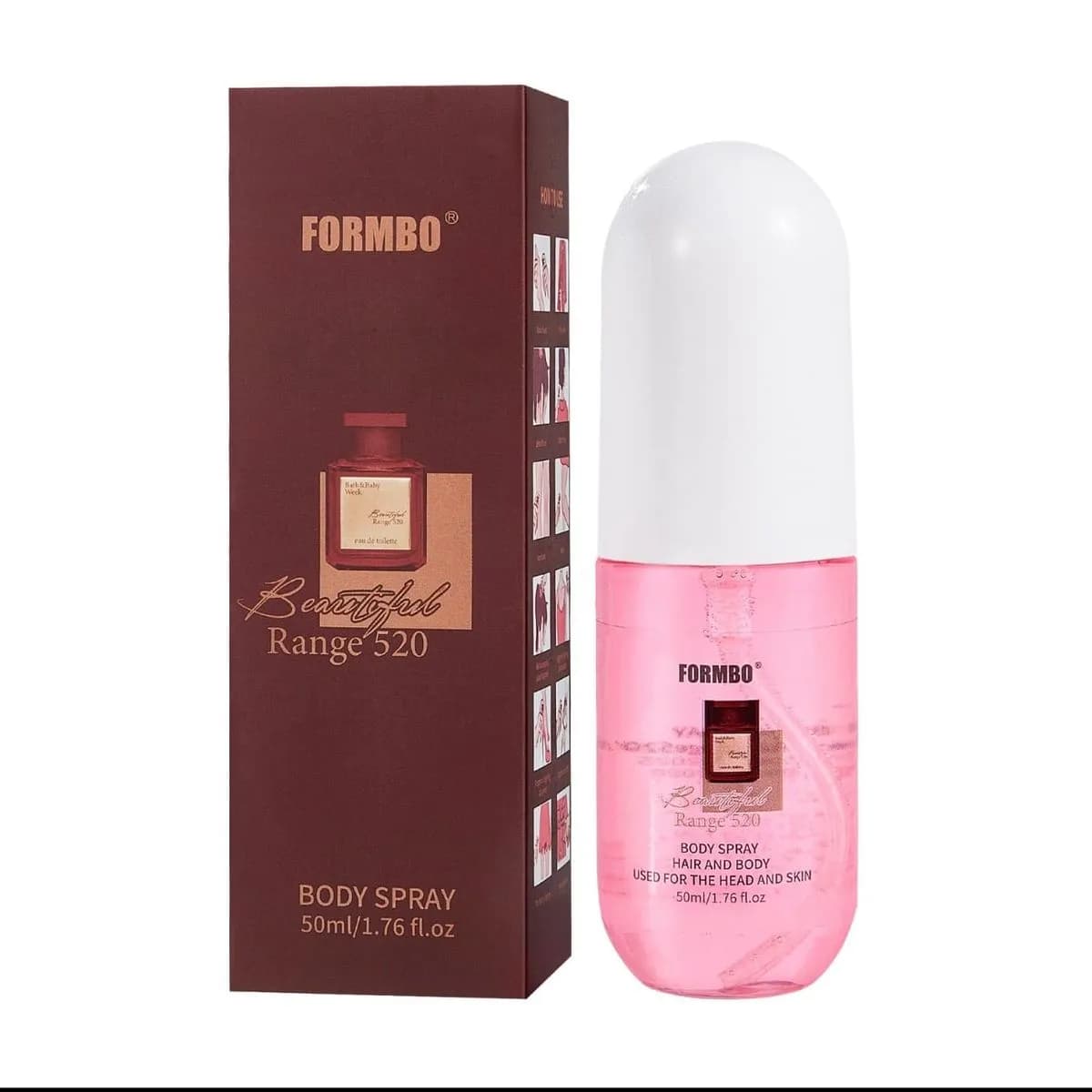 Spray do Ciała & Włosów FORMBO Beautiful Range 520 50ml