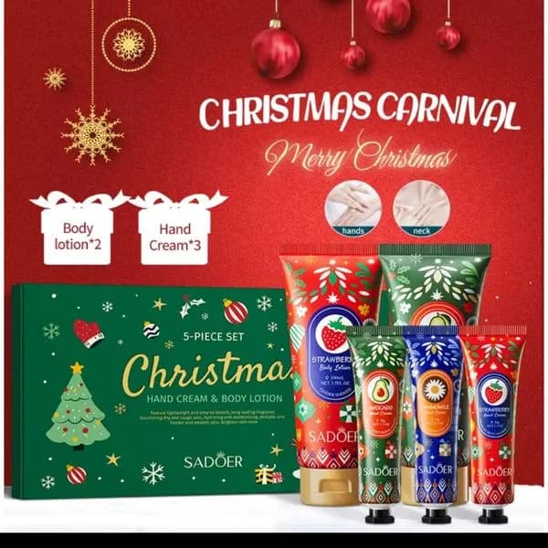 Zestaw Krem do Rąk & Balsam do Ciała SADOER