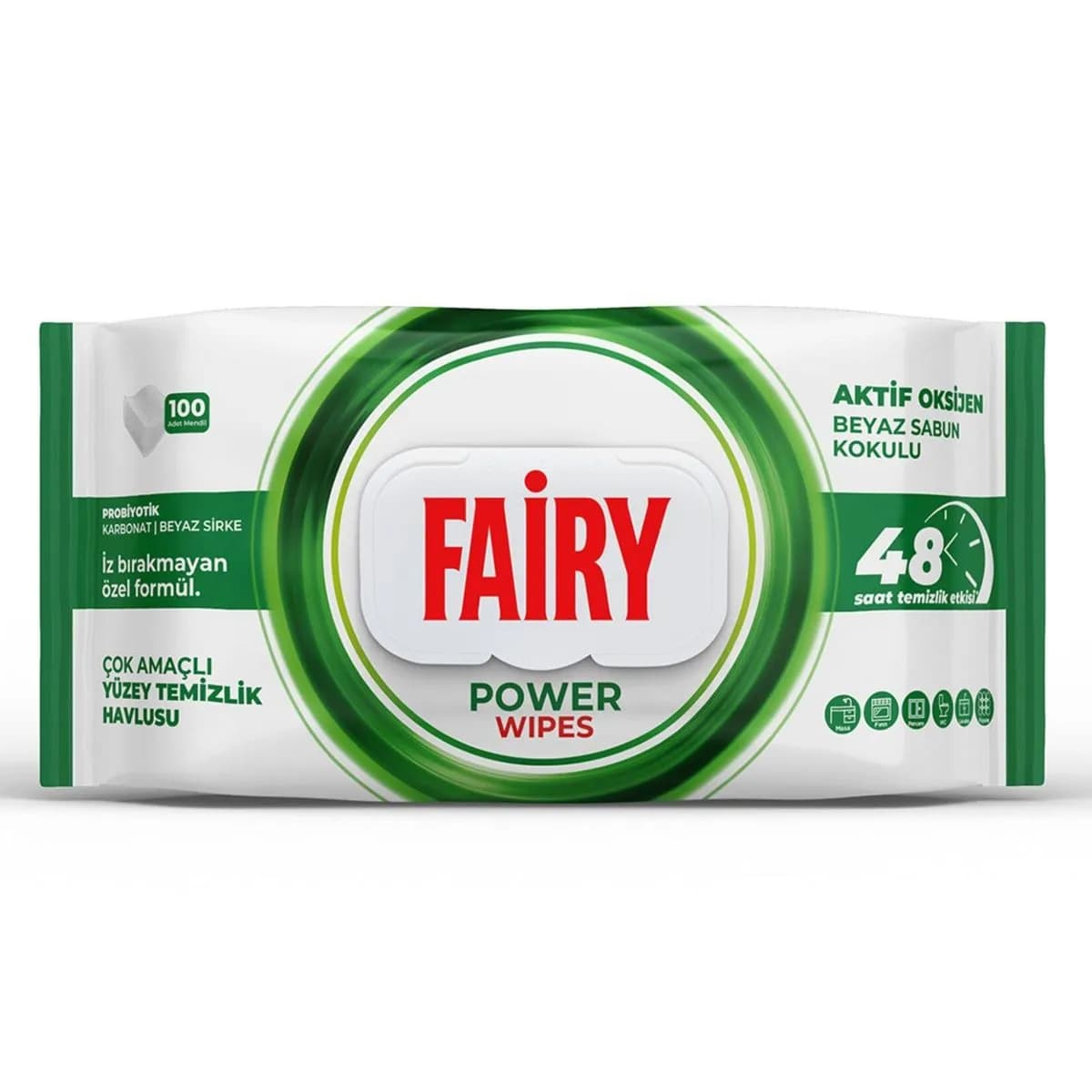 Chusteczki Czyszczące FAIRY Power Wipes 100 szt
