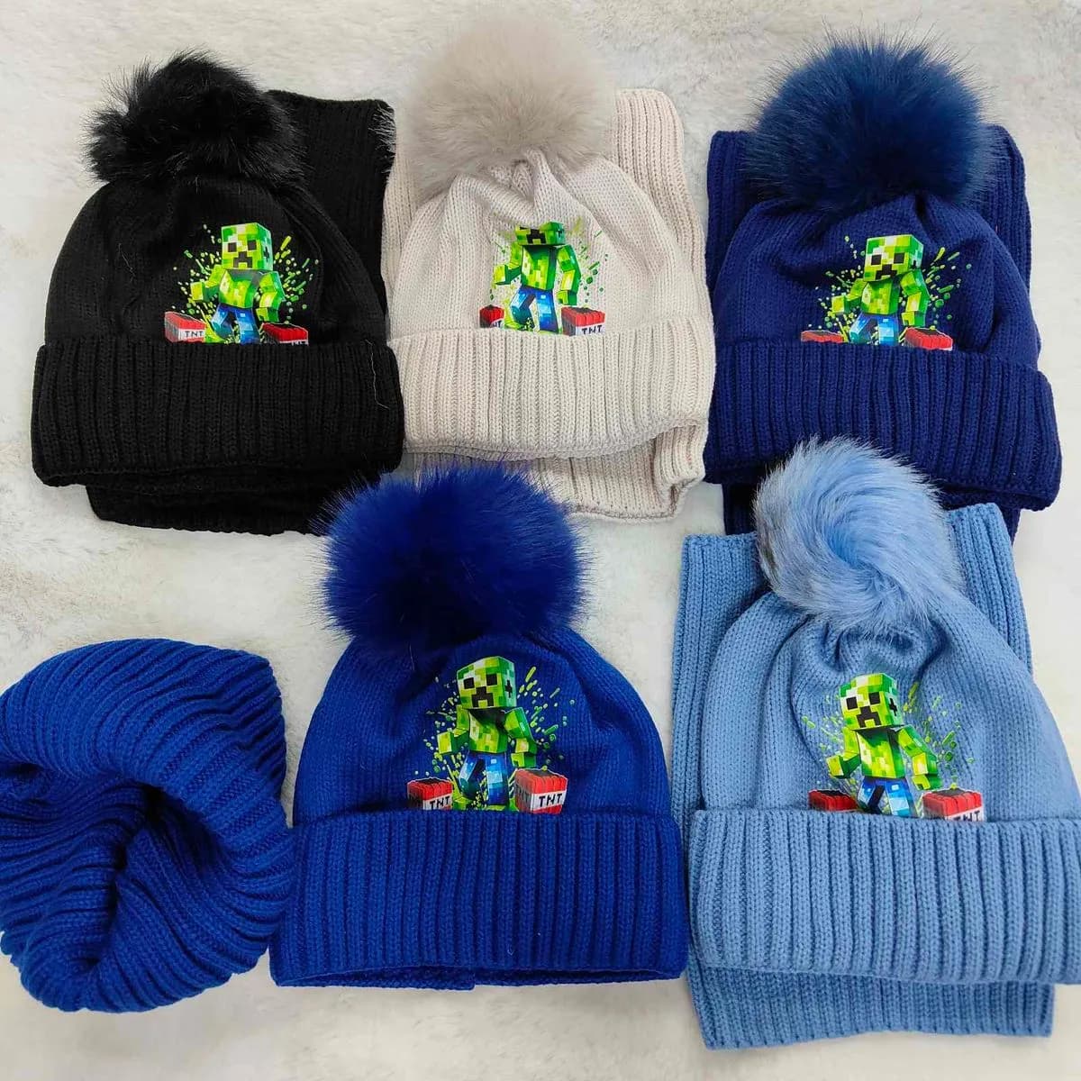 Komplett Czapki Komin dla Dzieci 50-52